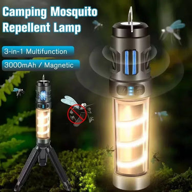 Rechargeable 3 - in - 1 Camping Lantern & Light - InspiredGrabs.com